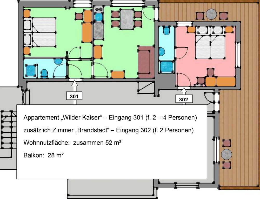 سول Bed & Breakfast Landhaus Strasser المظهر الخارجي الصورة